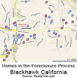 Foreclosures blackhawk ca